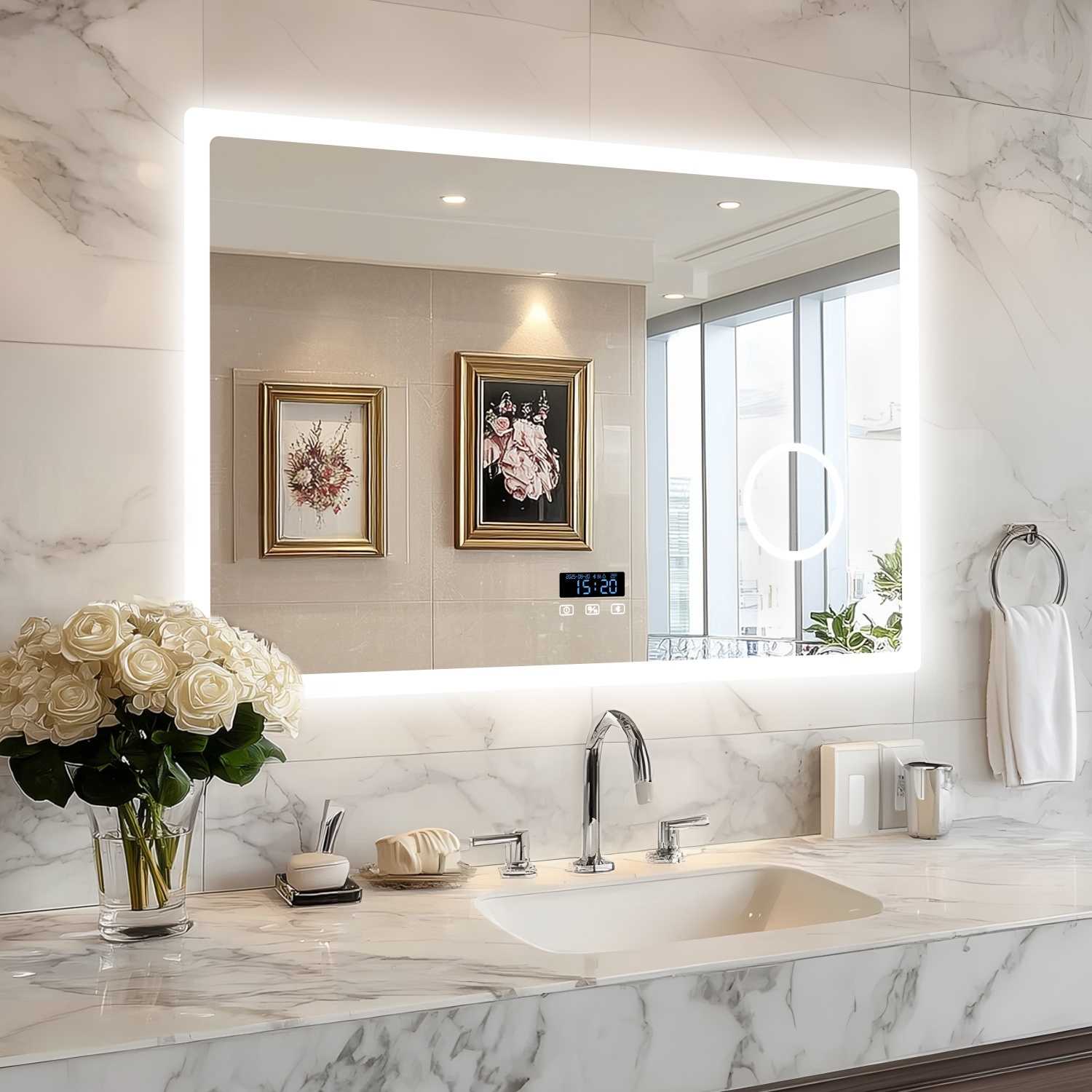 80/100/120/CM LED Bathroom Mir - Zara Home Bathroom review and price