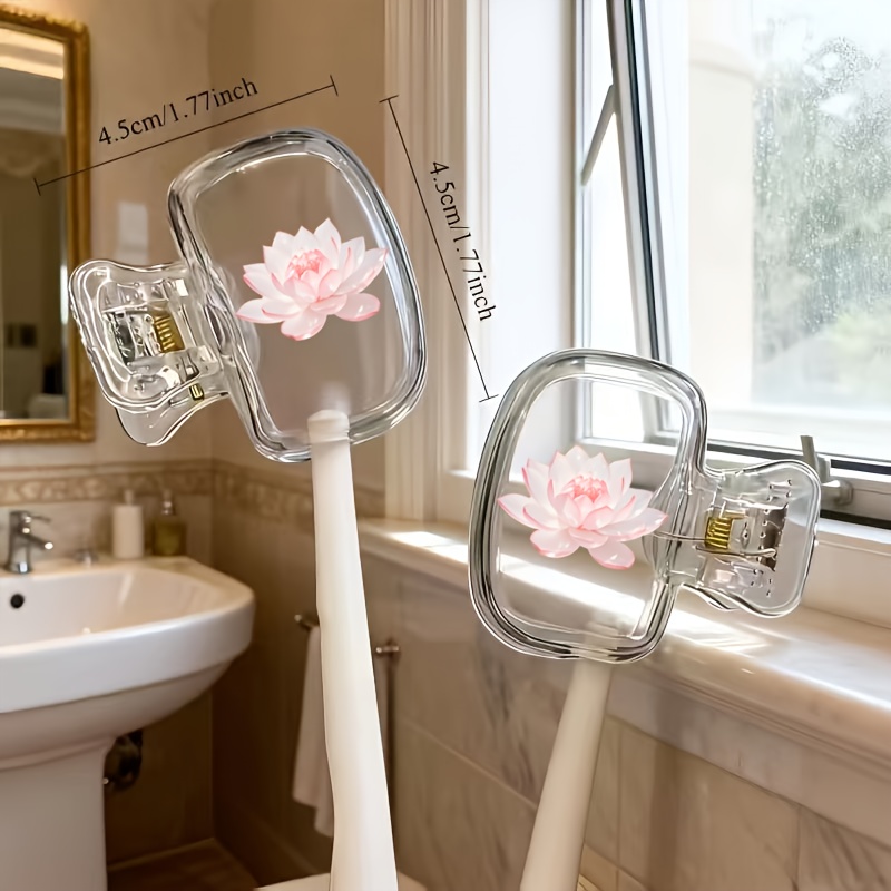 Beautiful Lotus 2pcs Toothbrus - Toothbrush Holder Set review and price