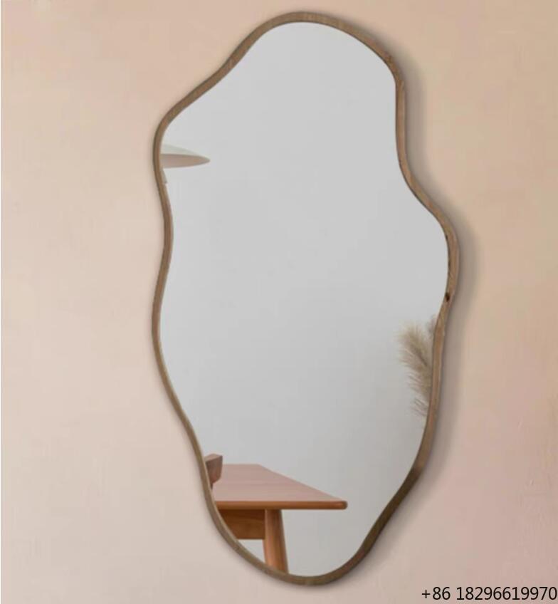Irregular Asymmetrical Wooden  - Home Bathroom Glass review and price