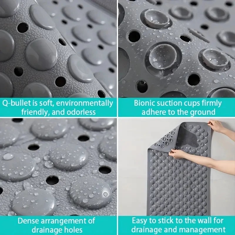 PVC Non‑Slip Massage Bath Mat  - Zara Home Bathroom review and price