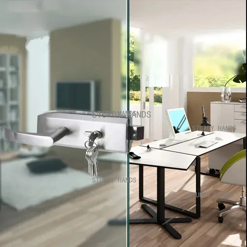 Office Glass Door Lock Bathroo - Home Bathroom Glass review and price