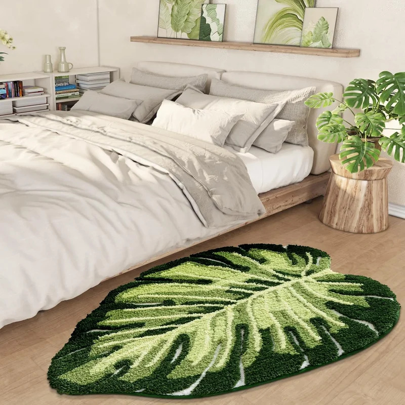 VIKAMA Non-Slip Bath Mat Green - Zara Home Bathroom Rug review and price