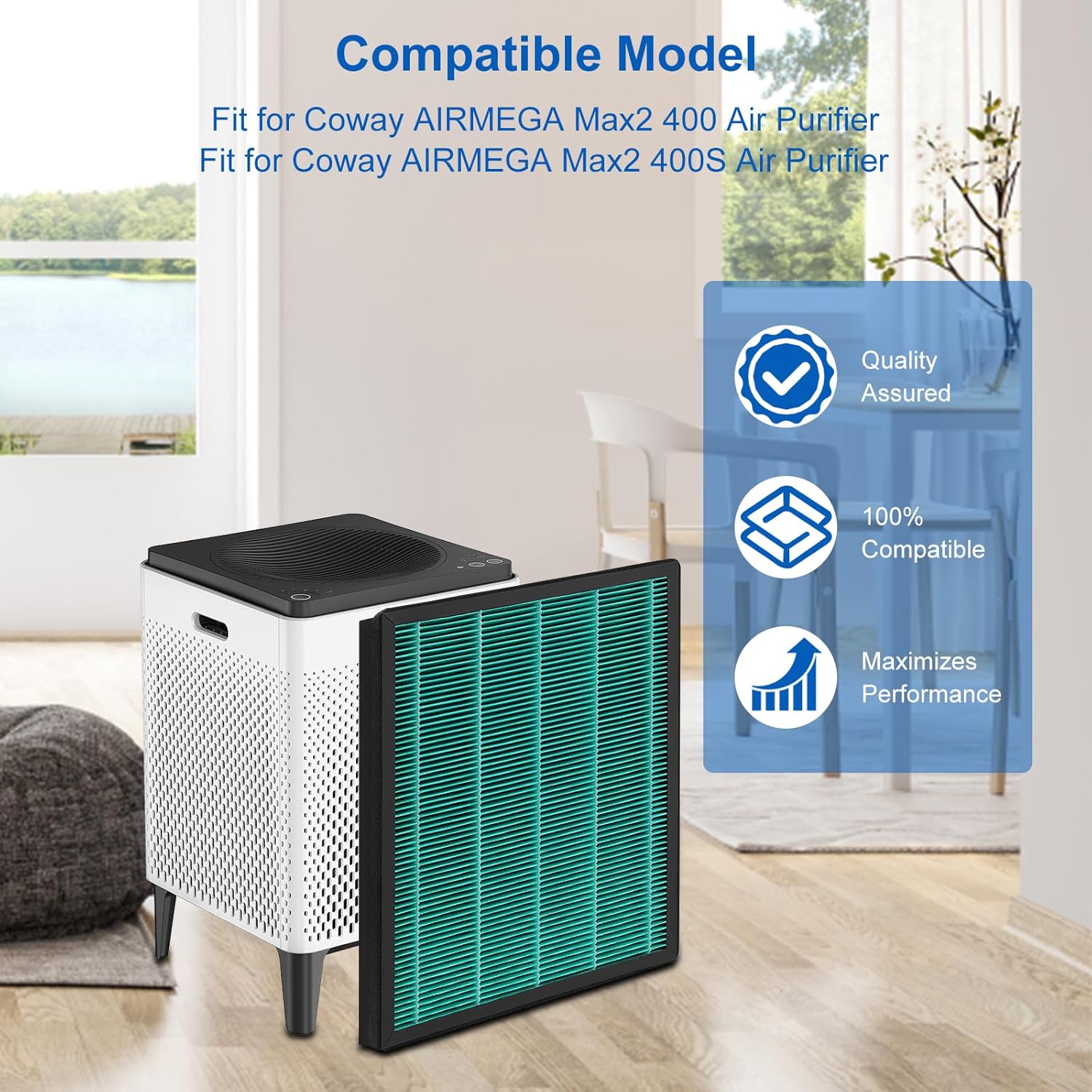 400/400S Replacement Filter Se - Coway Air Purifier Airmega 400 review and price