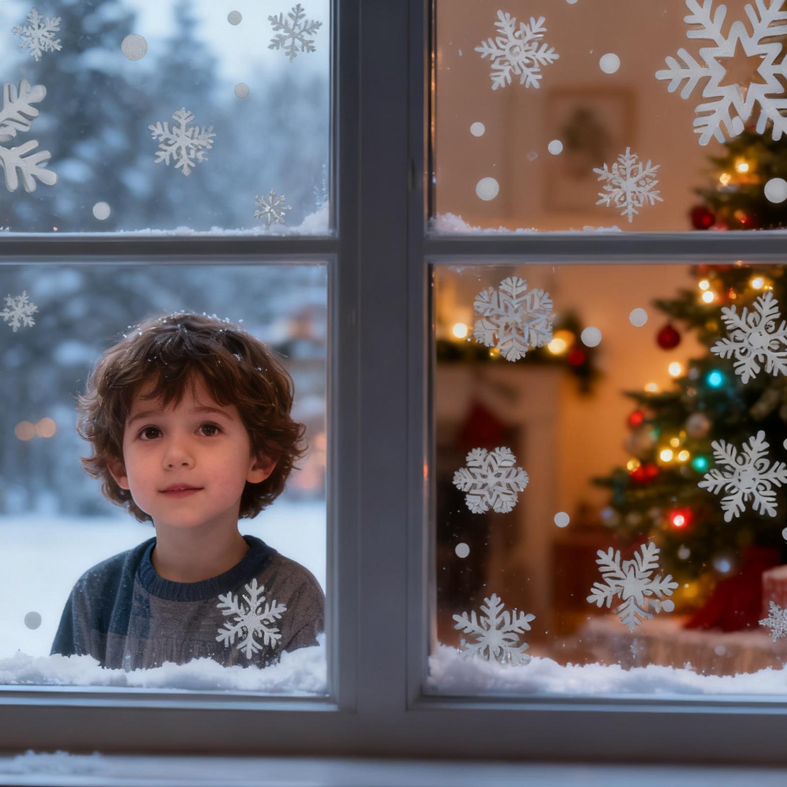 Holiday Window Clings Static R - Home Bathroom Glass review and price