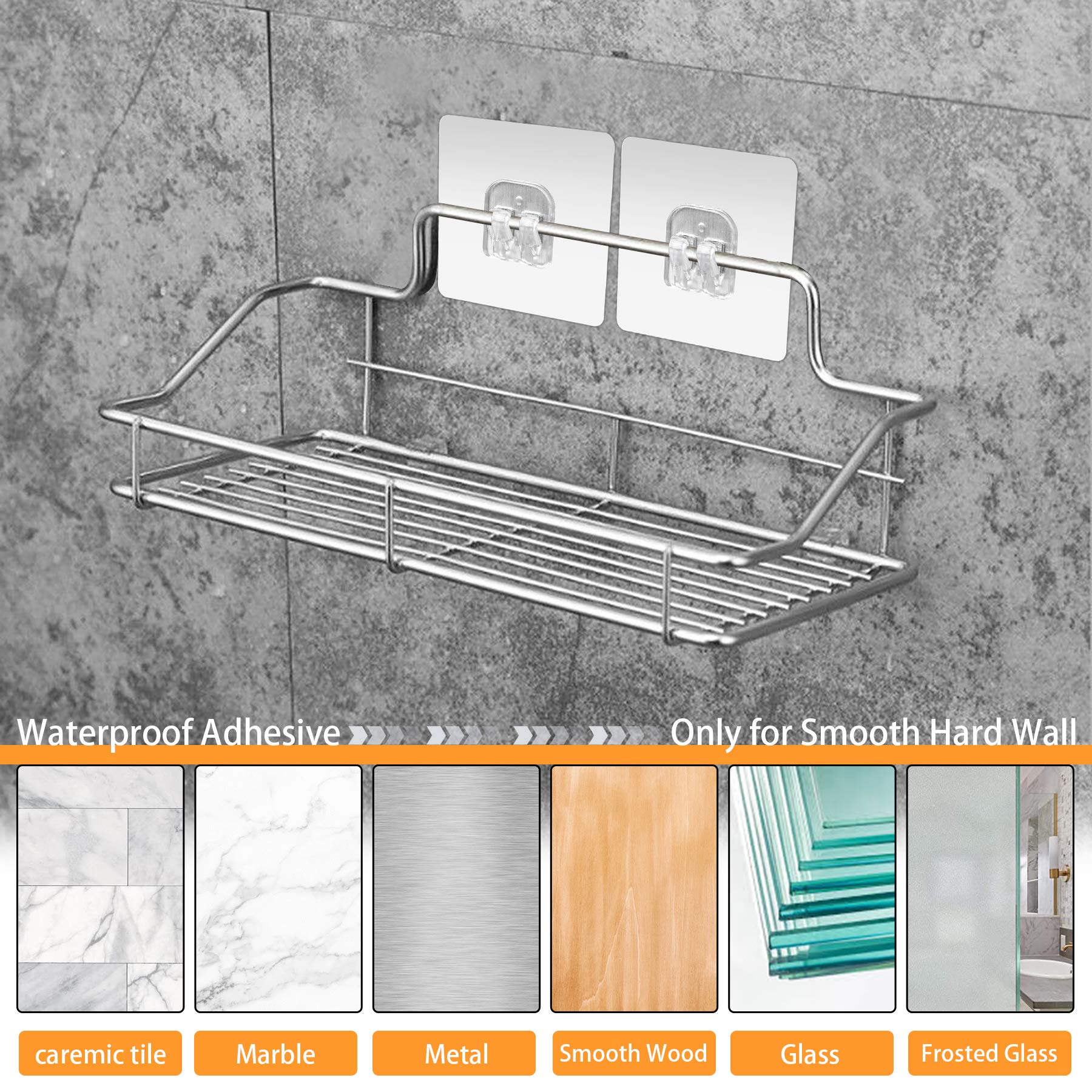 1/10pcs Corner Shower Caddy Ad - Home Bathroom Shelf review and price