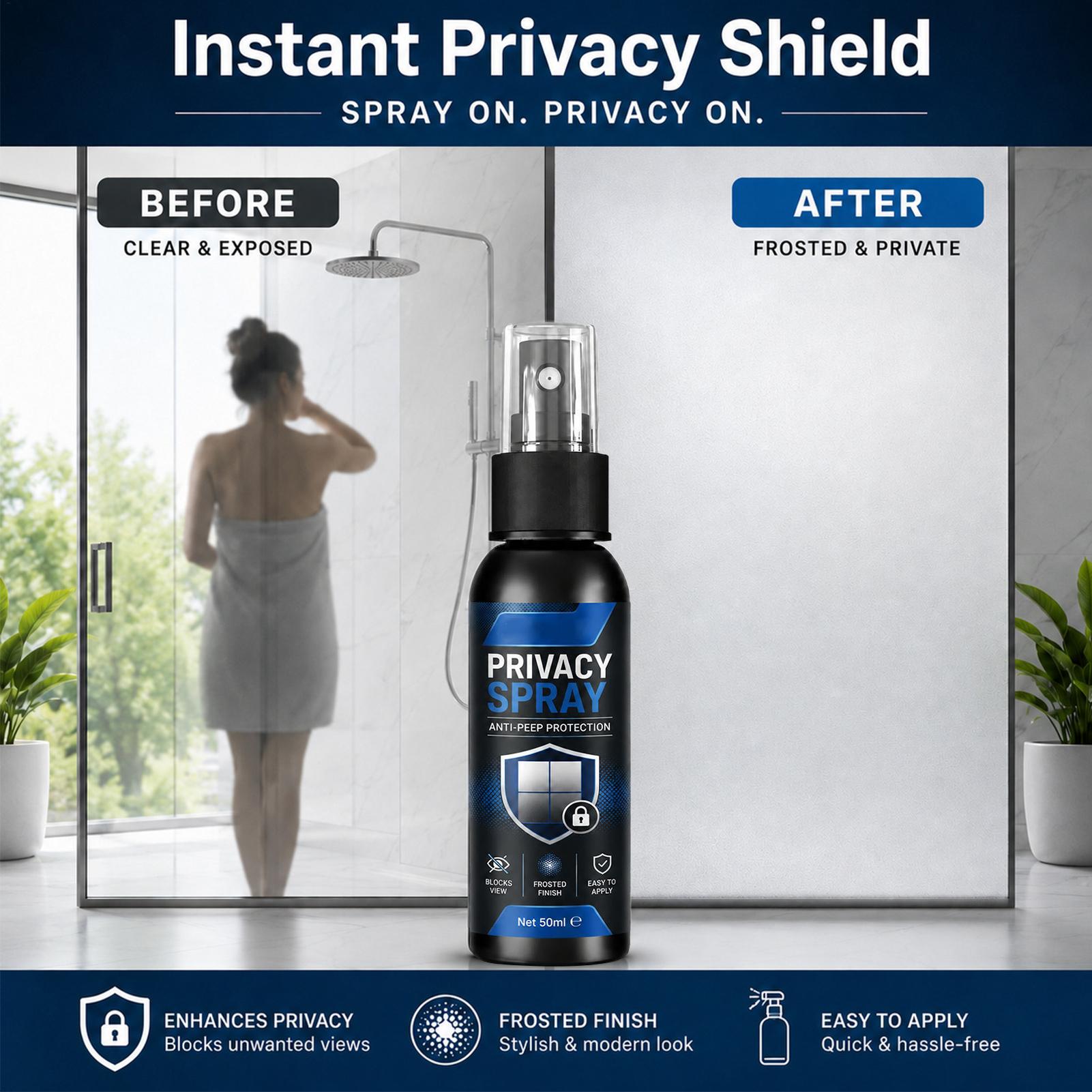 50ml Glass Frosting Spray Priv - Home Bathroom Glass review and price