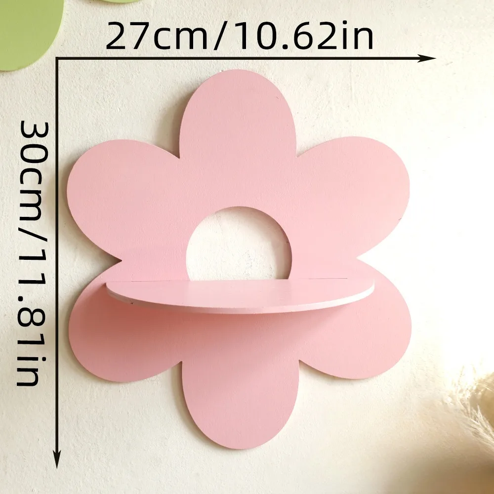 Flower Shape Wall Storage Hold - Home Bathroom Shelf review and price