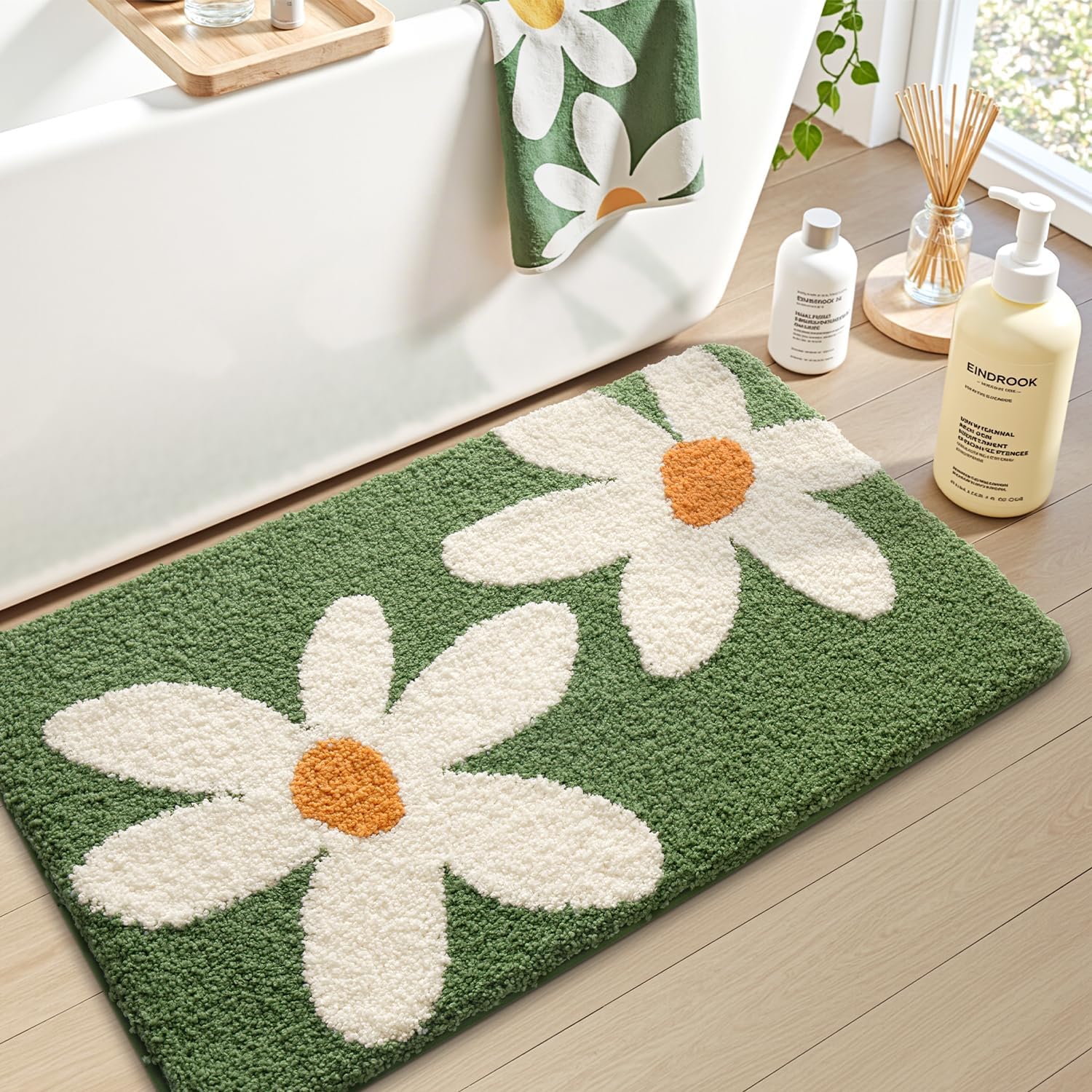 VIKAMA Modern Bathroom Carpet  - Zara Home Bathroom Rug review and price