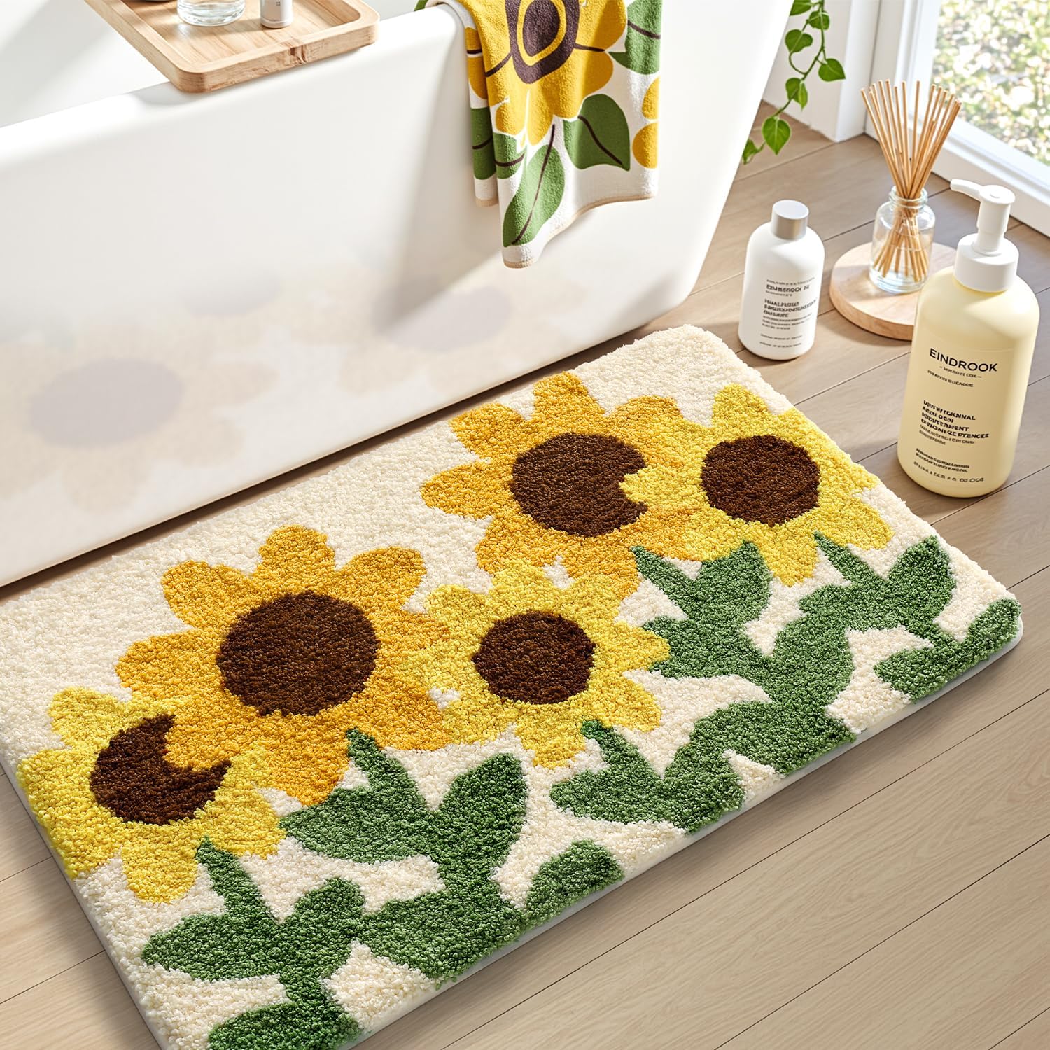 VIKAMA Modern Bathroom Carpet  - Zara Home Bathroom Rug review and price