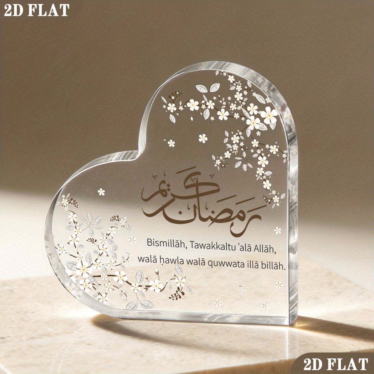CIFBUY Acrylic Plaque 2D Flat  - Home & Bathroom Building Products Pte Ltd Reviews review and price