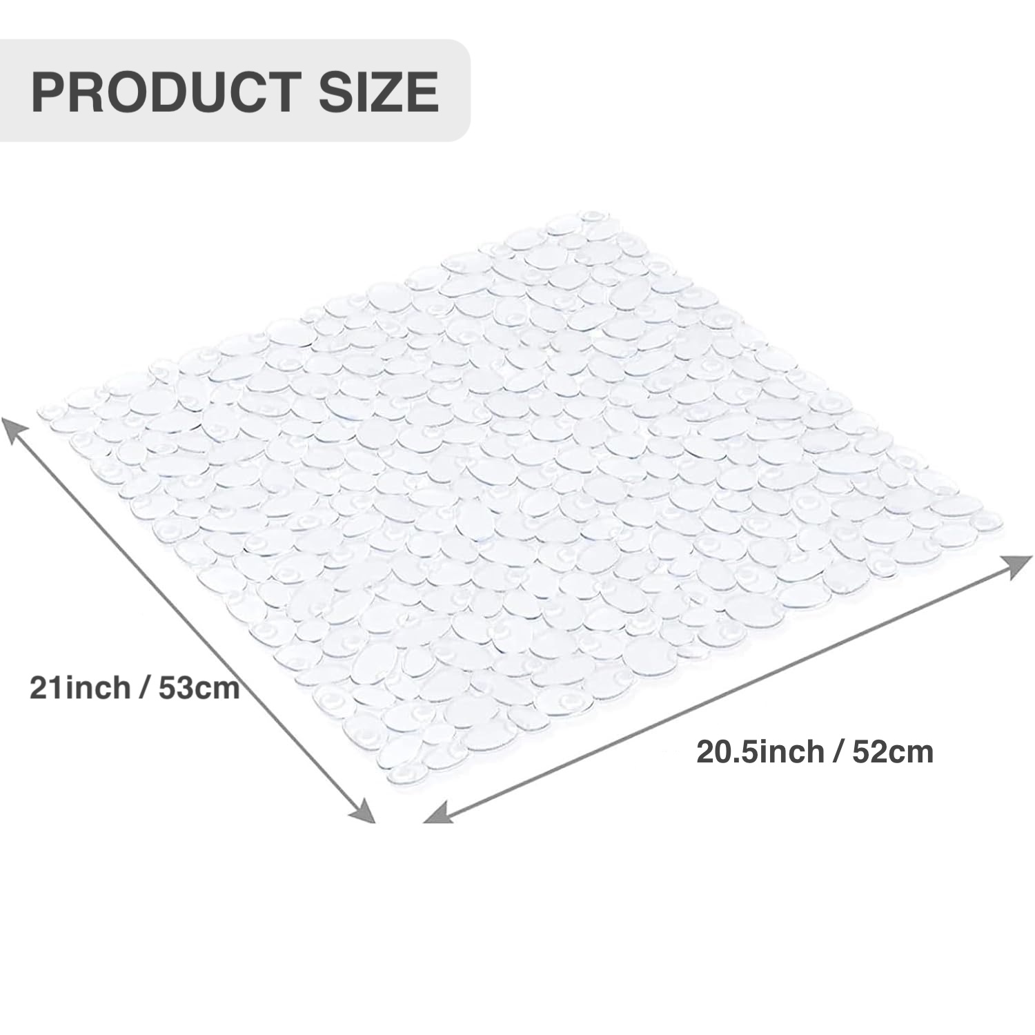 1pc Non-Slip Shower Mat, 20.5* - Zara Home Bathroom review and price