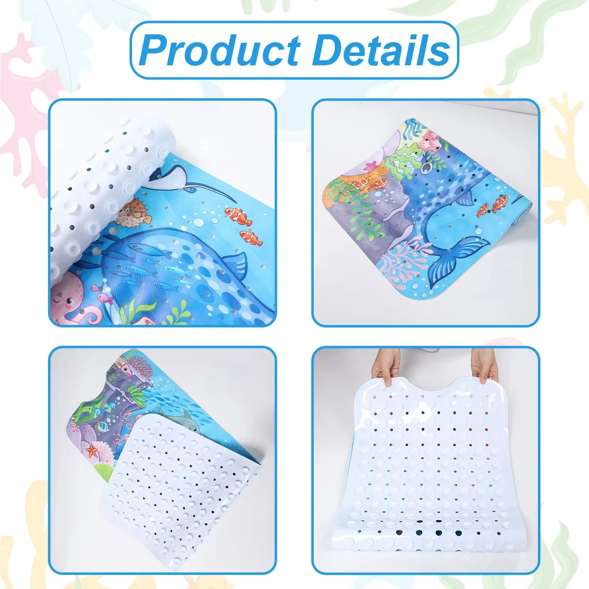 1pc Baby Bath Mat for Tub Non  - Zara Home Bathroom review and price