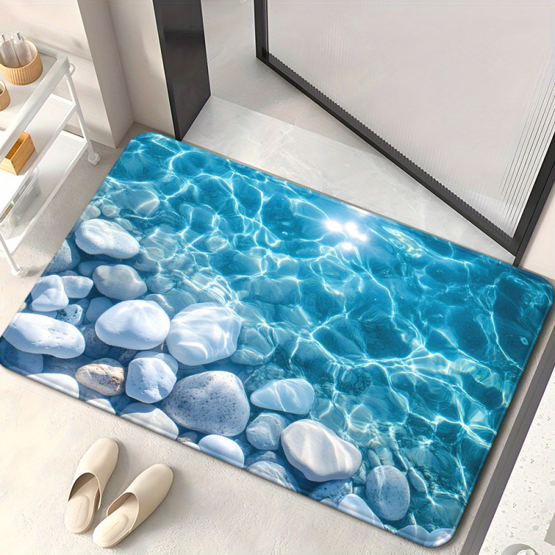 VIKAMATransparent waterstone b - Zara Home Bathroom Rug review and price