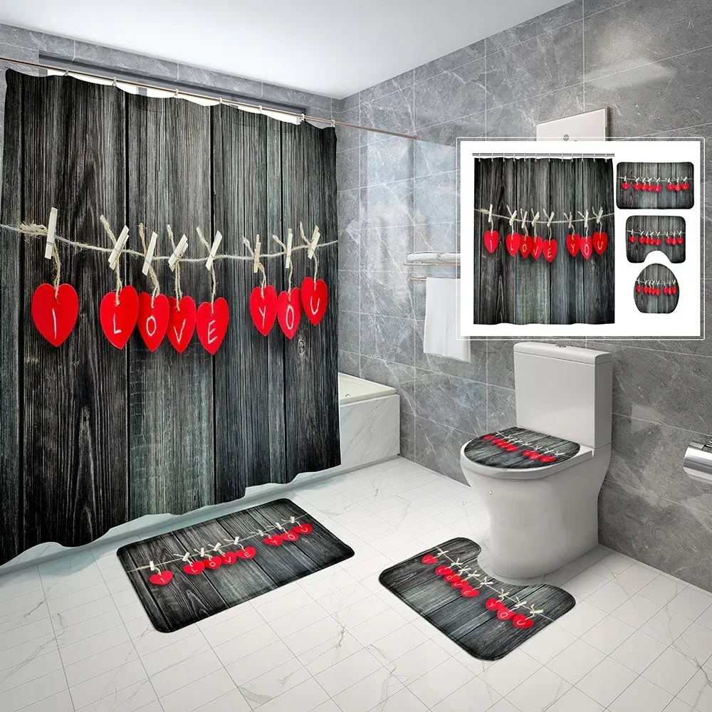 Wooden Rustic Shower Curtain S - Zara Home Bathroom Rug review and price
