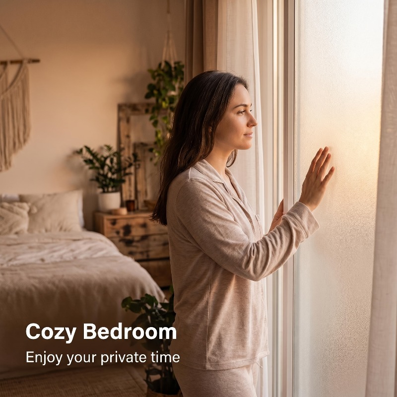 Pure White Frosted Privacy Win - Home Bathroom Glass review and price
